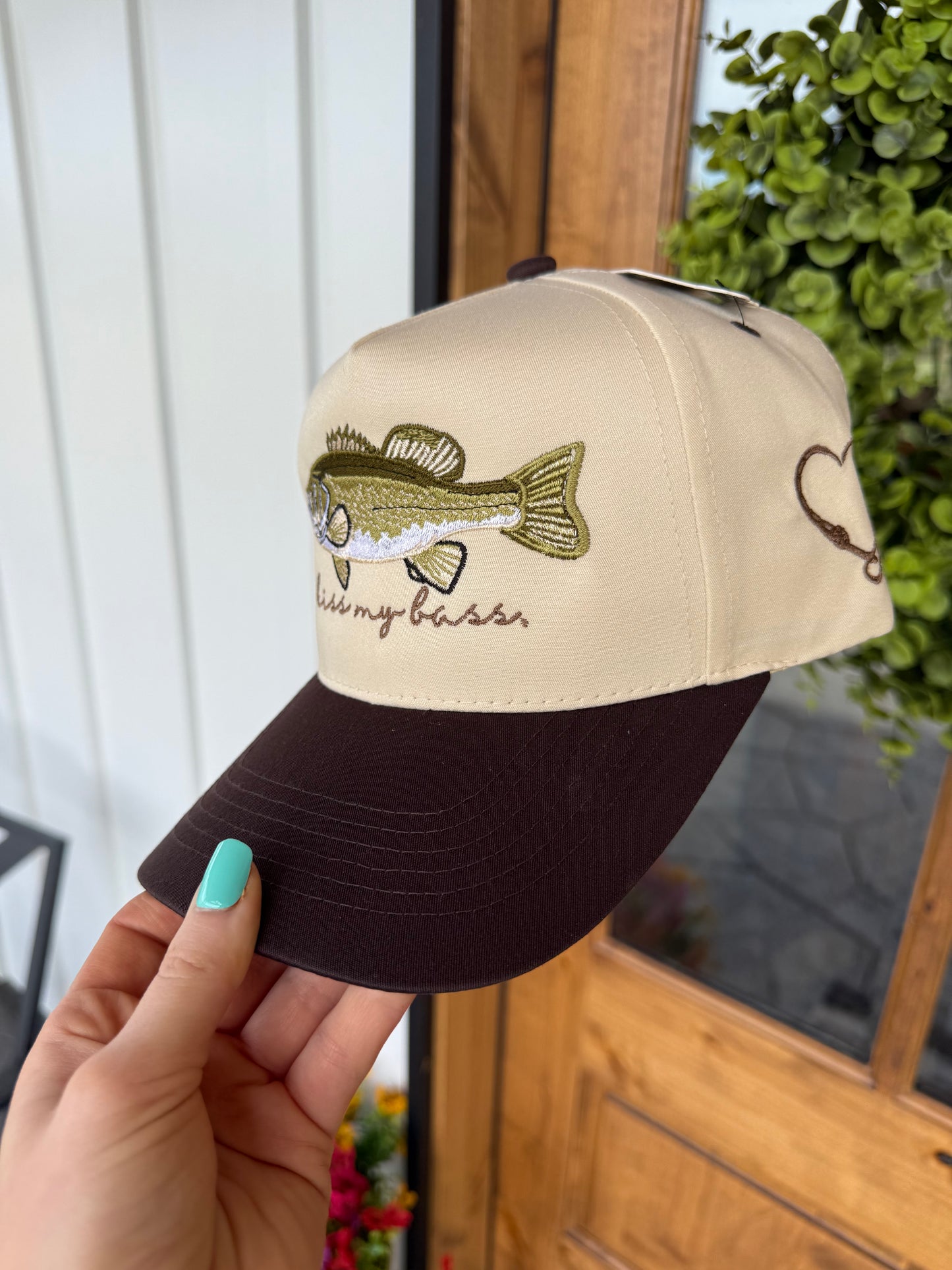 Kiss My Bass Embroidered Hat