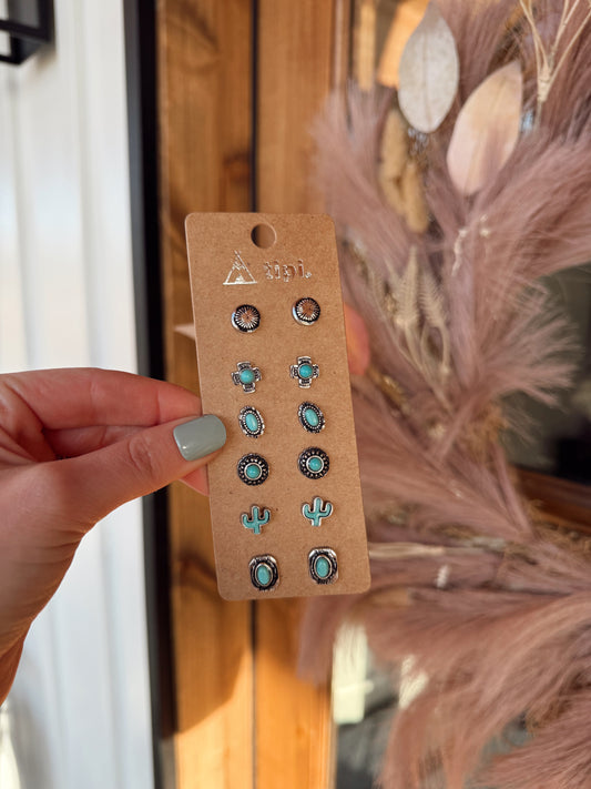 Isla Western Studs (Set of 6)