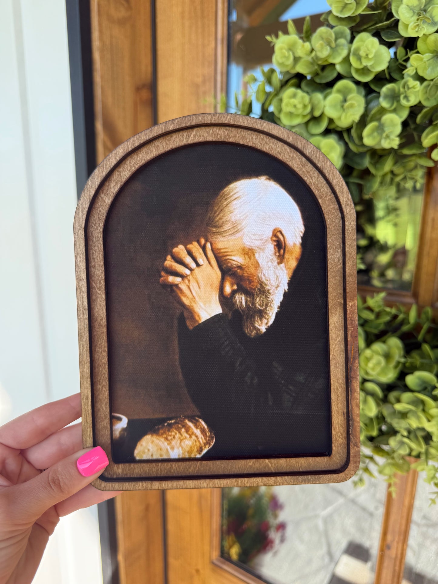 Praying Man Framed Art