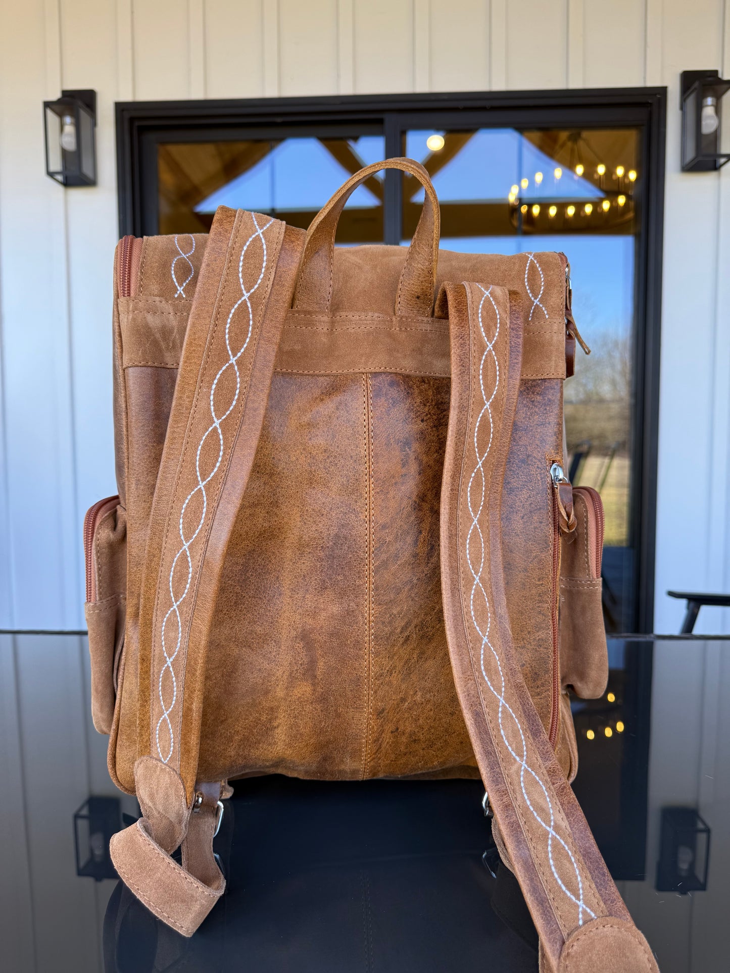 Boot Stitch Backpack / Diaper Bag