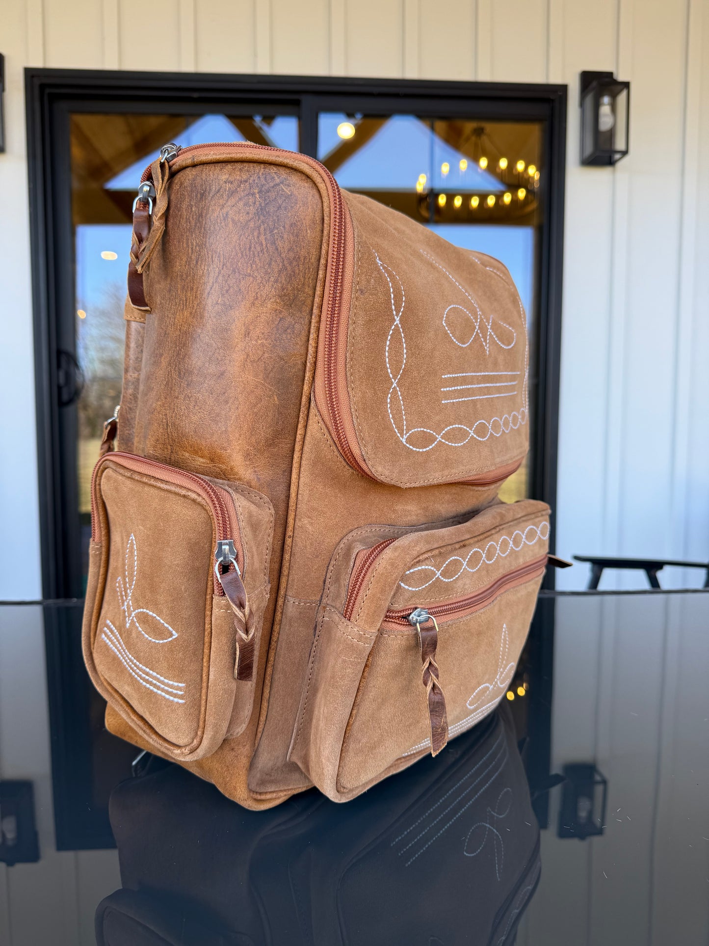 Boot Stitch Backpack / Diaper Bag