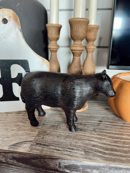 Cow Figurine Table Top Decor