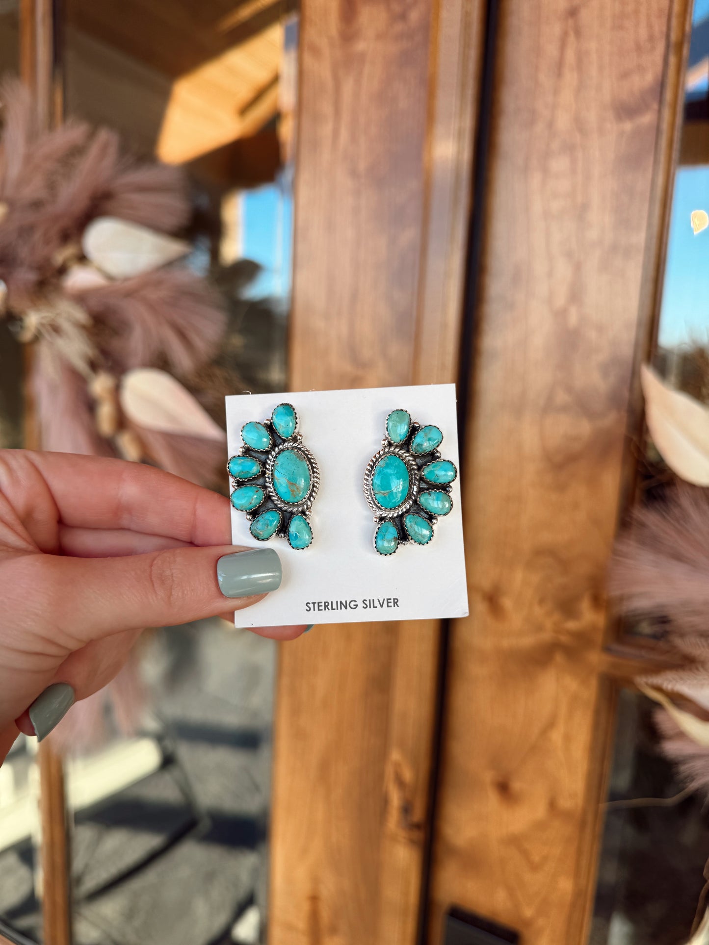 Bonnie Genuine Kingman Studs