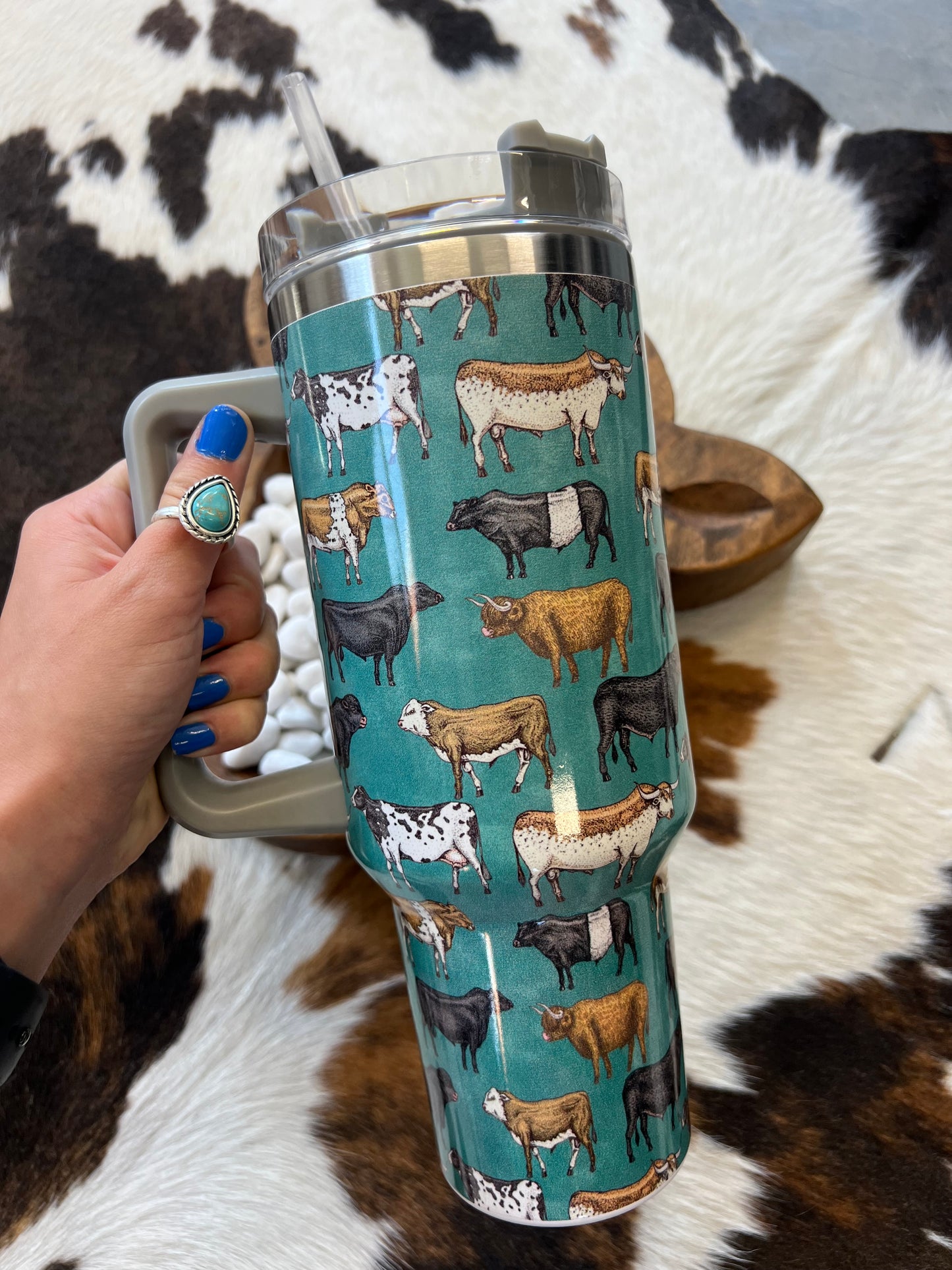 Cattle Drive 40 oz Tumbler