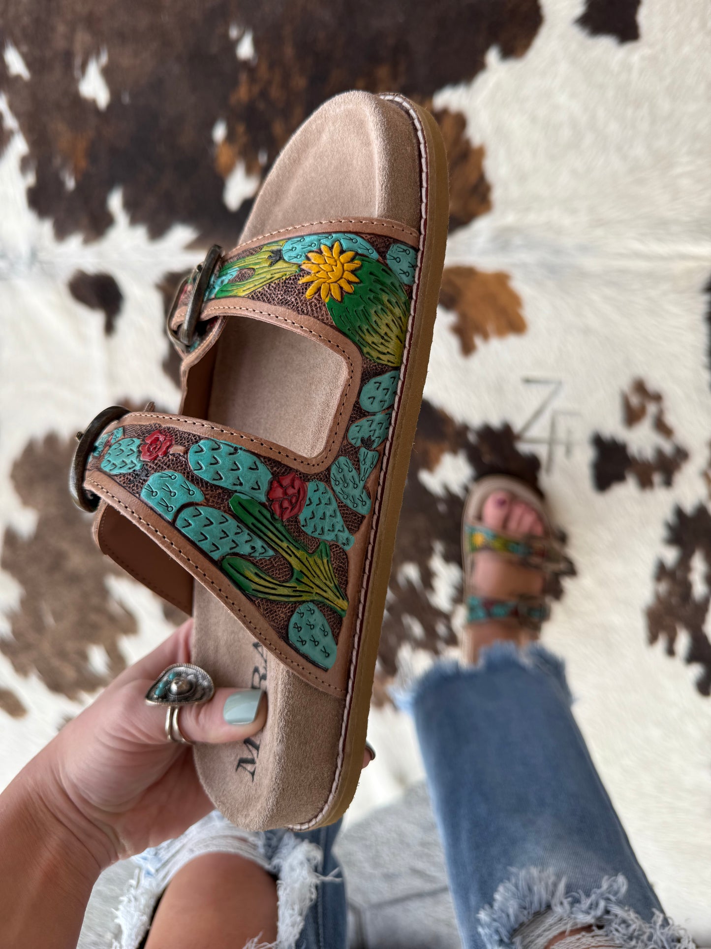 Rio Verde Leather Sandals