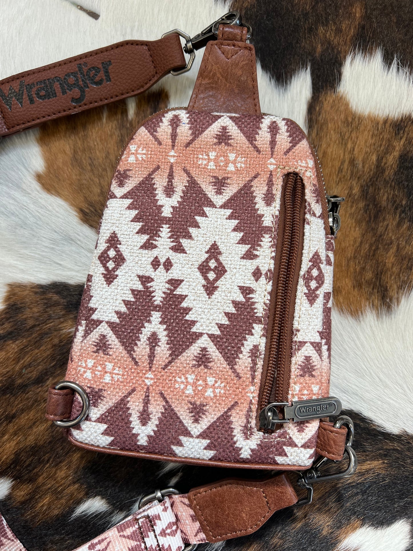 Autumn Wrangler Aztec Sling Bag