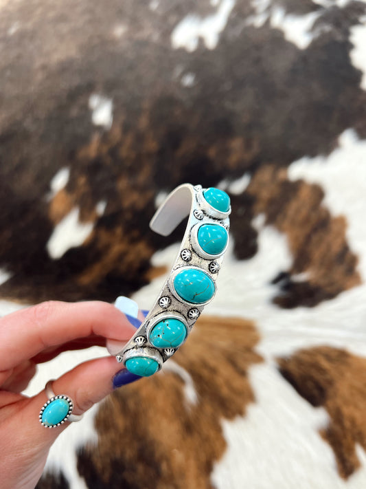 The Kayce Turquoise Bracelet