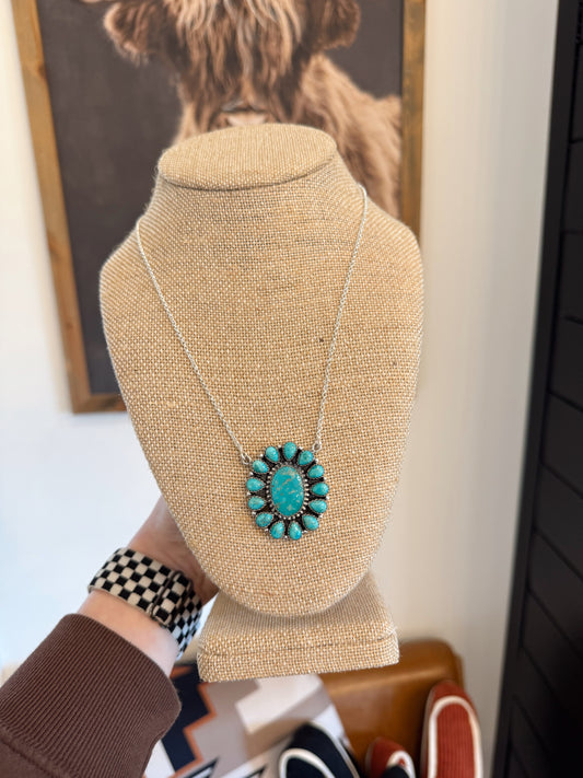 Kiara Kingman Turquoise Necklace
