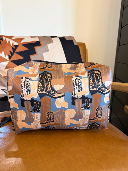 Cowboy Boot Traveler Bag