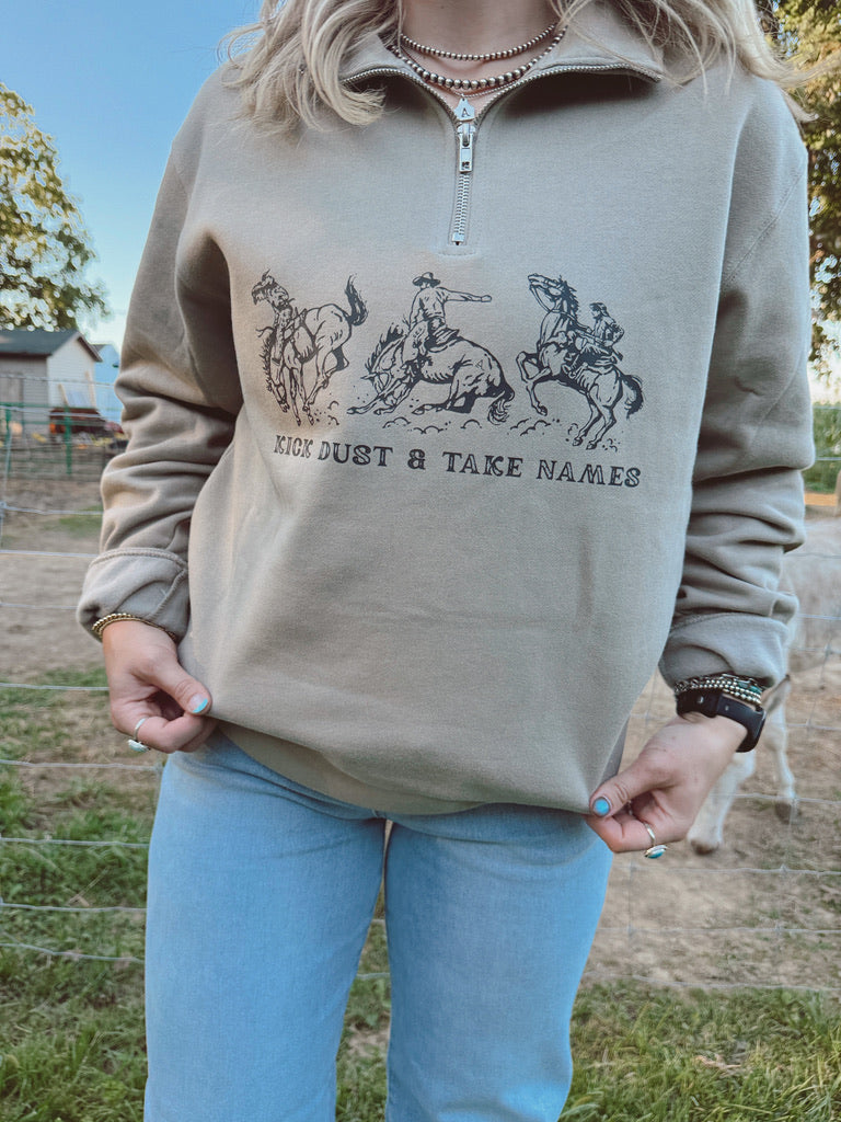 KICK DUST & TAKE NAMES