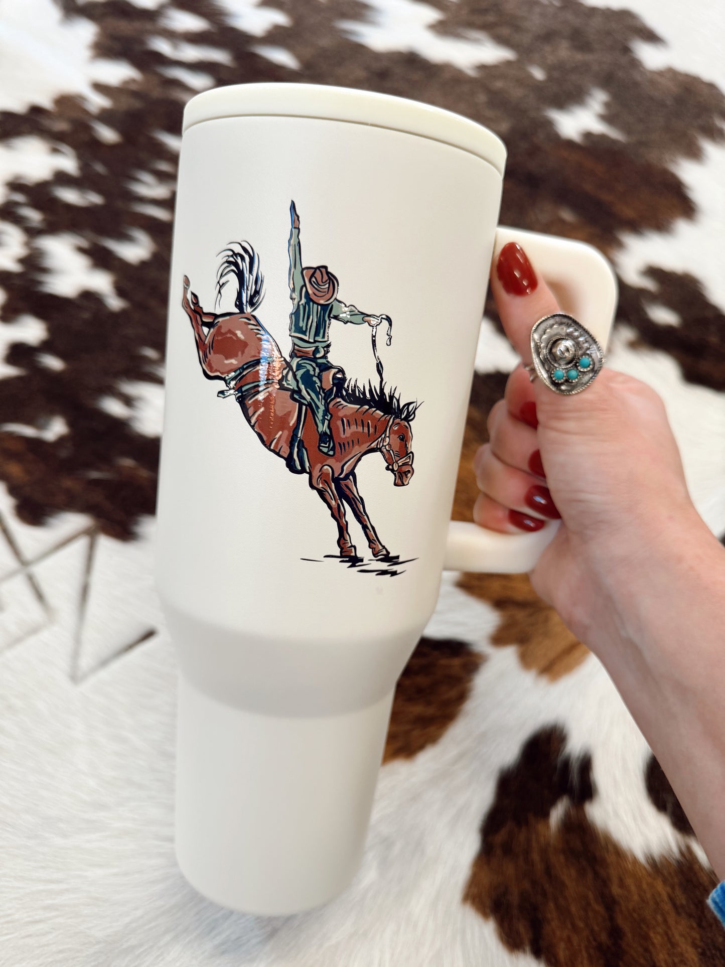 Rank Cowboy 40 oz Leakproof Tumbler