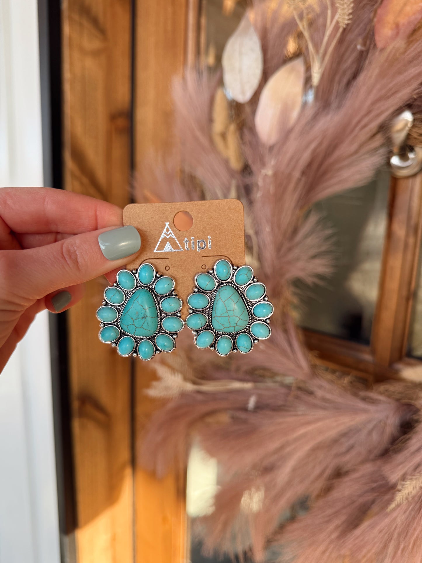 Willow Turquoise Studs