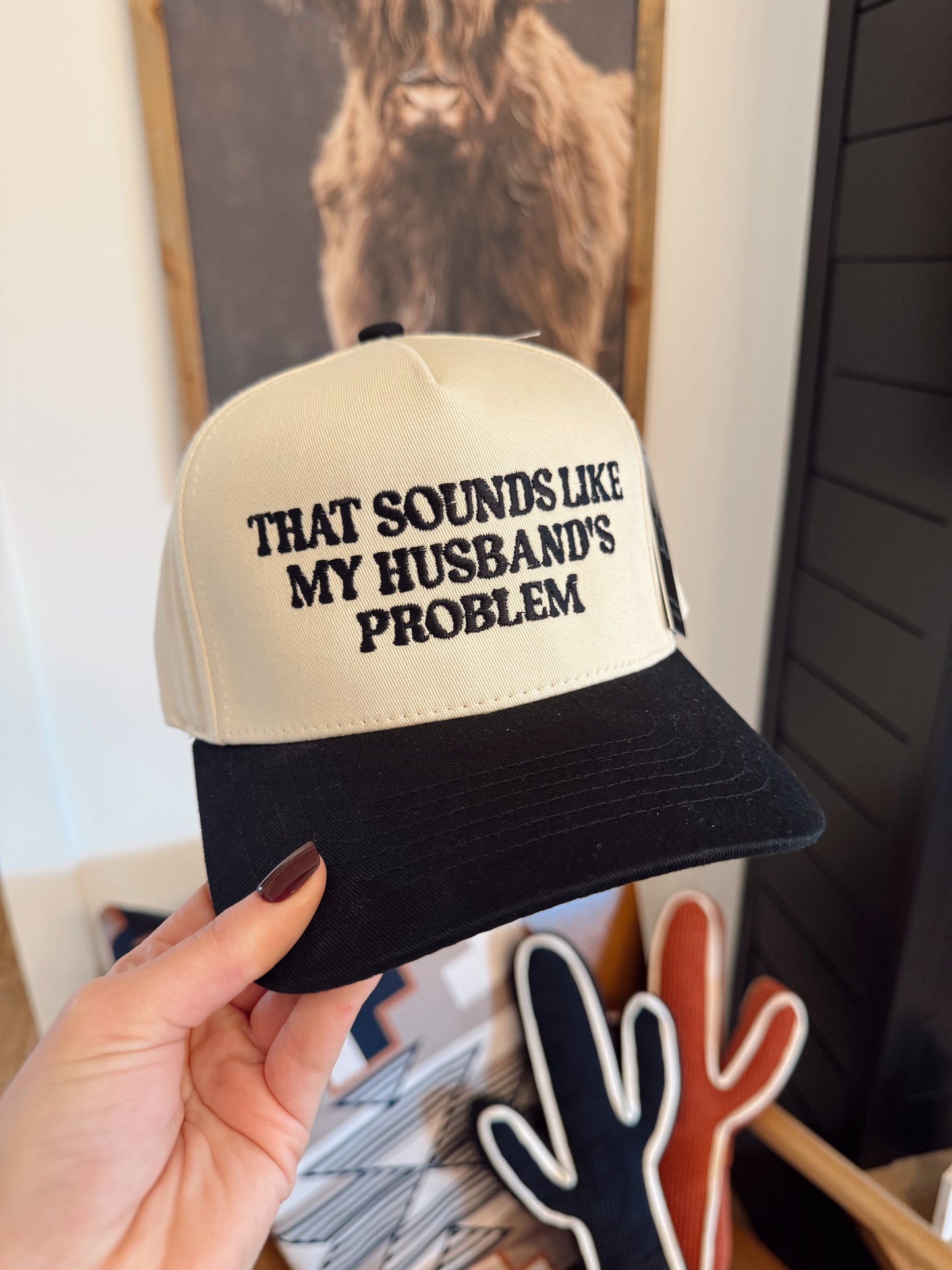 Husband’s Problem Trucker Hat