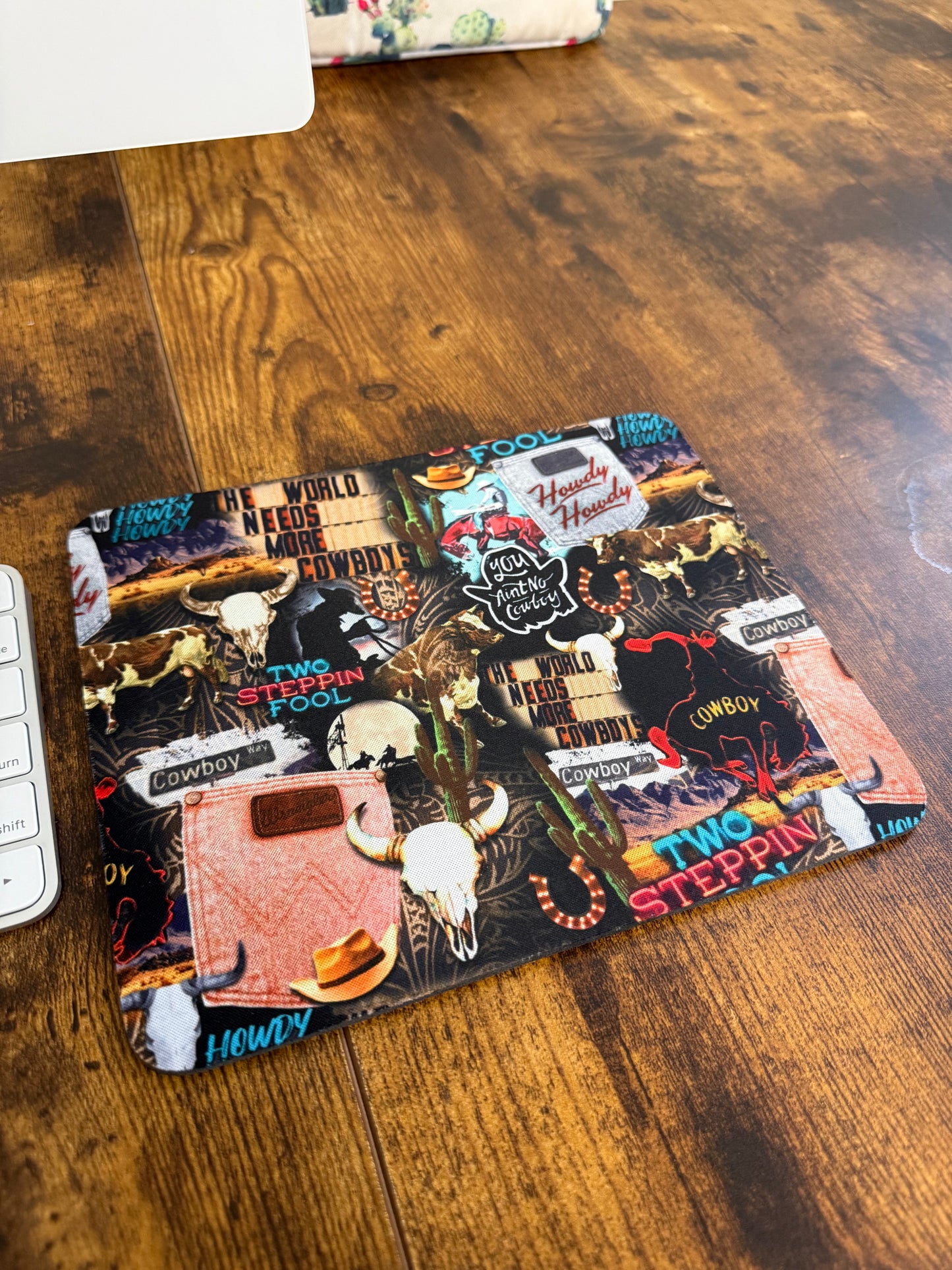 Western Collage Mouse Pad