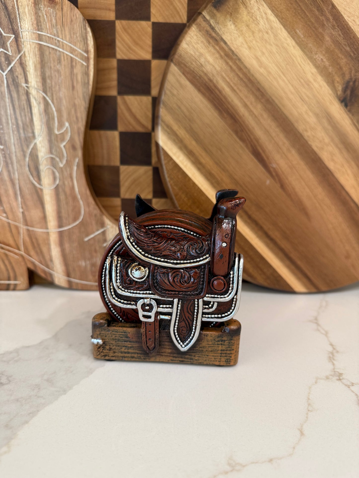 Saddle Up Coaster Set