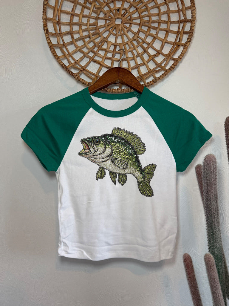 BEDAZZLED BASS: BABY TEE