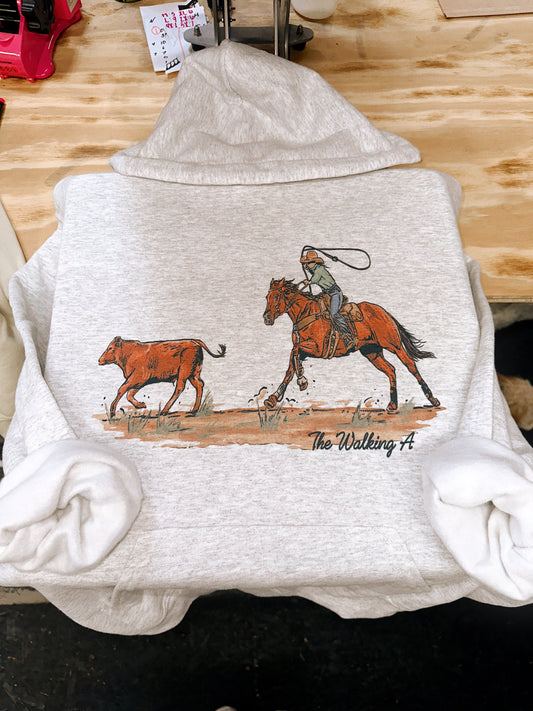 ROPIN COWGIRL HOODIE