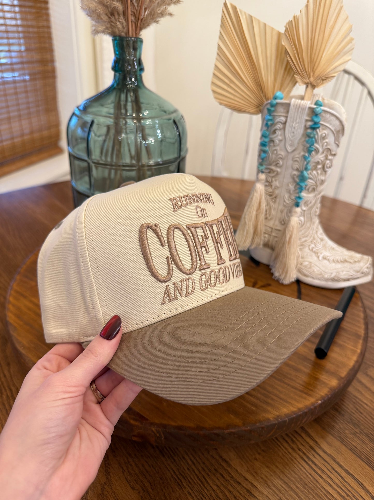 Coffee + Good Vibes Trucker Hat