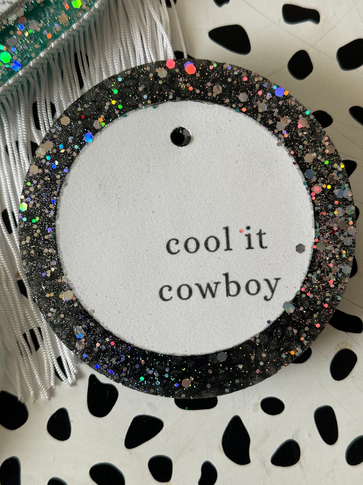 Cool It Cowboy Car Freshie