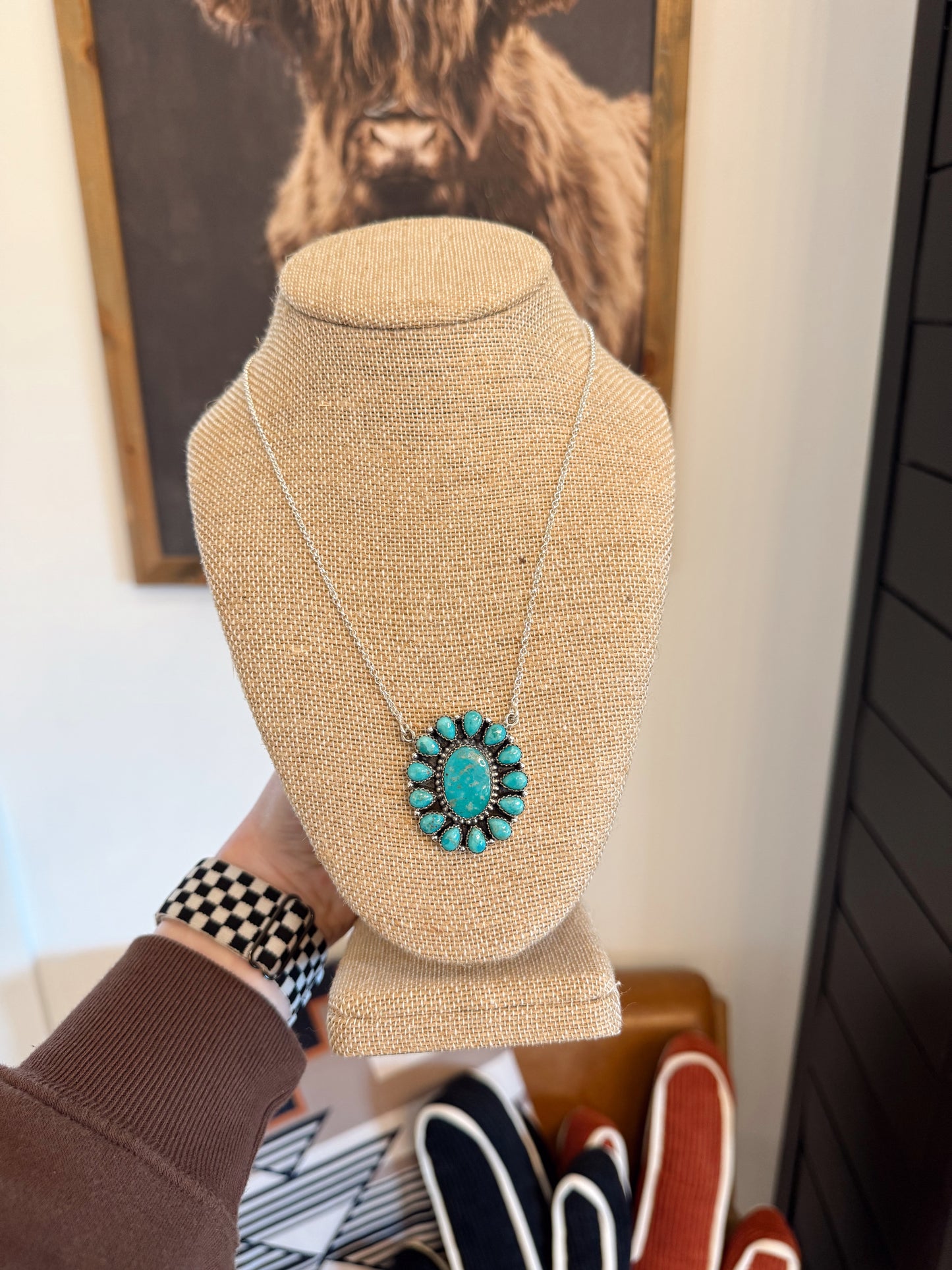 Kiara Kingman Turquoise Necklace