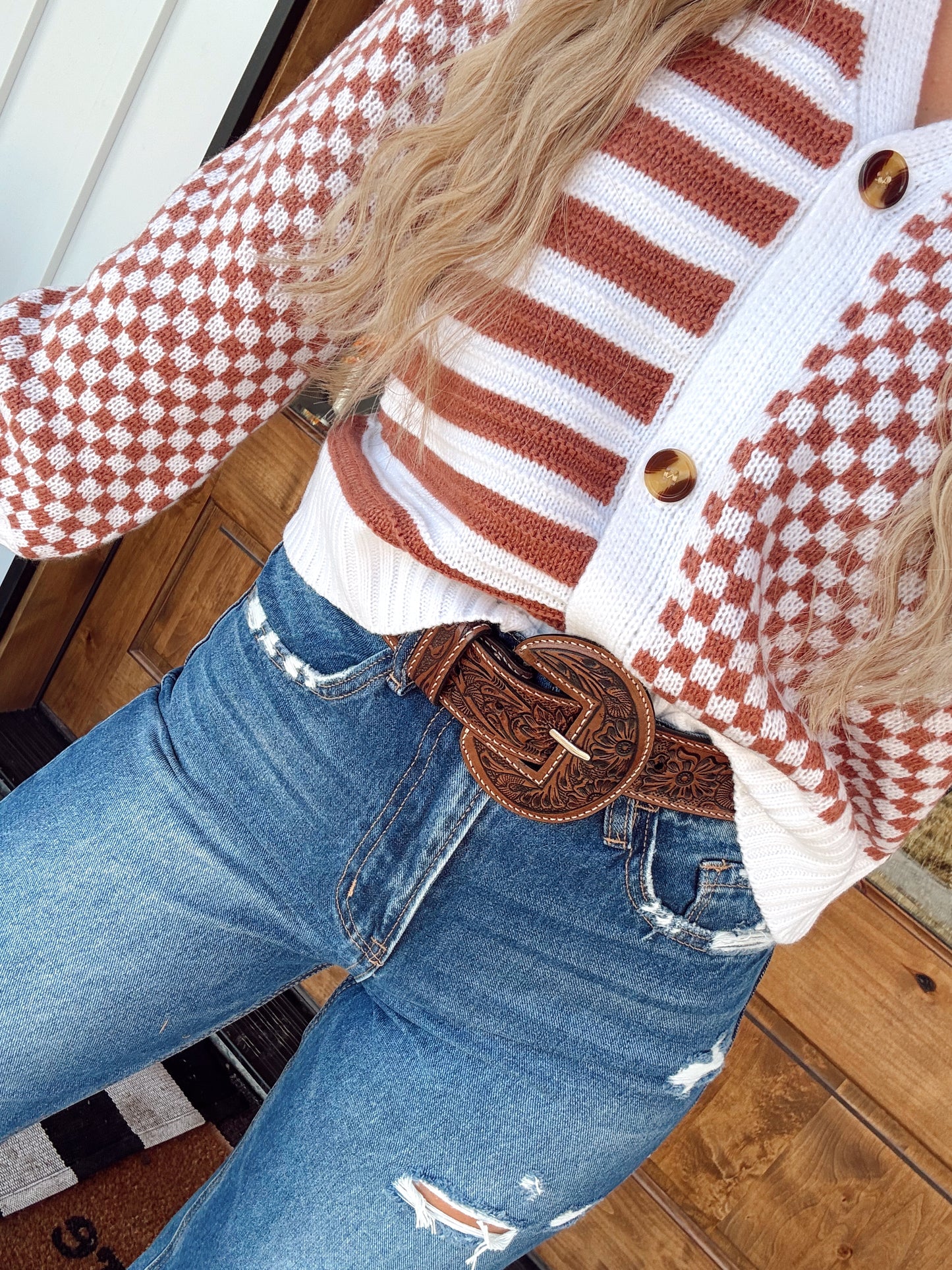 Talon Leather Belt