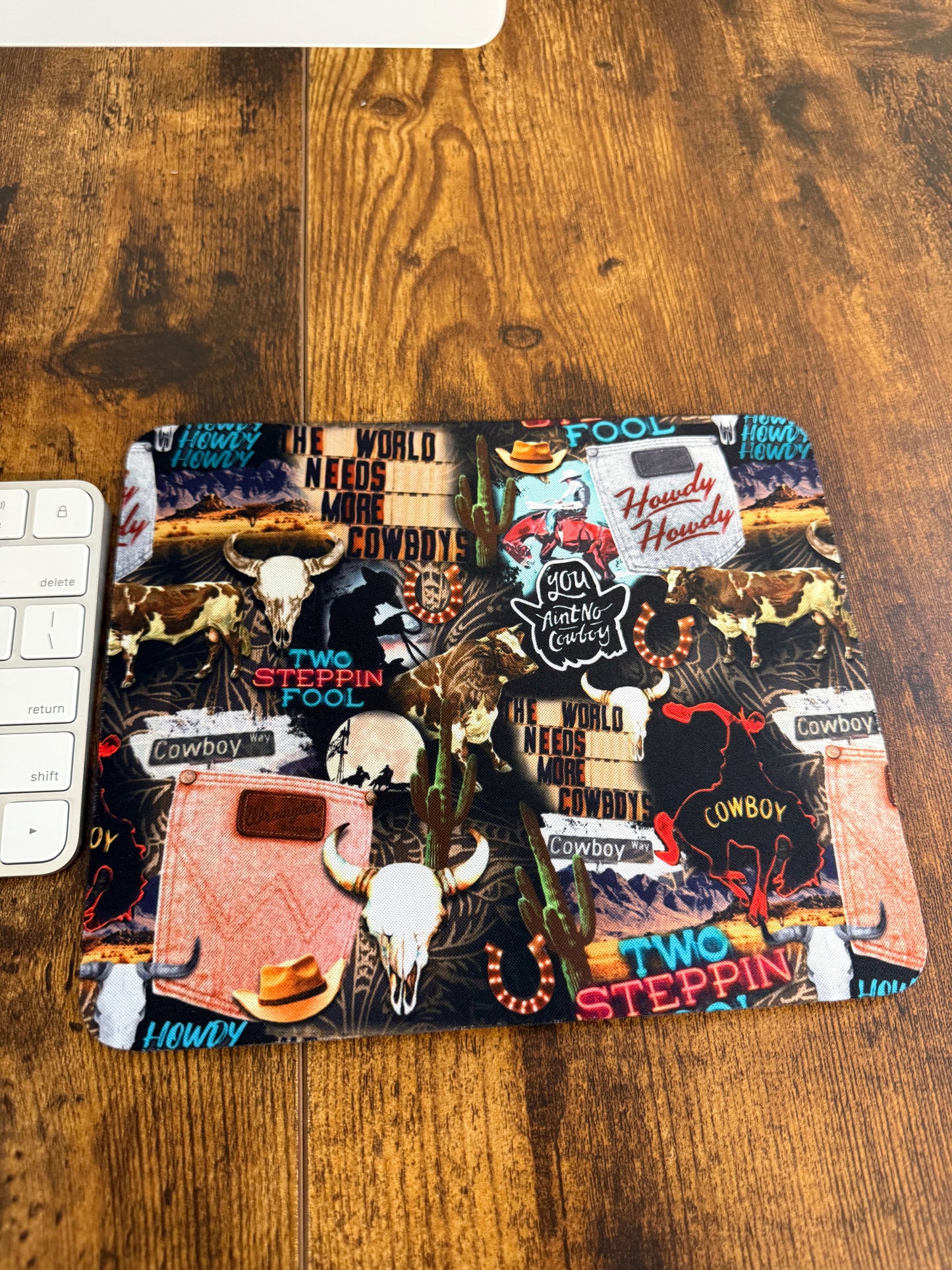 Western Collage Mouse Pad