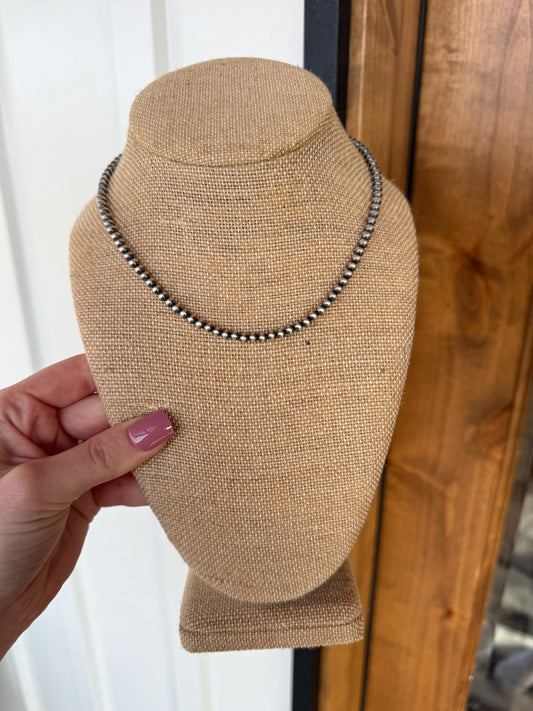 16” Navajo Pearl Necklace