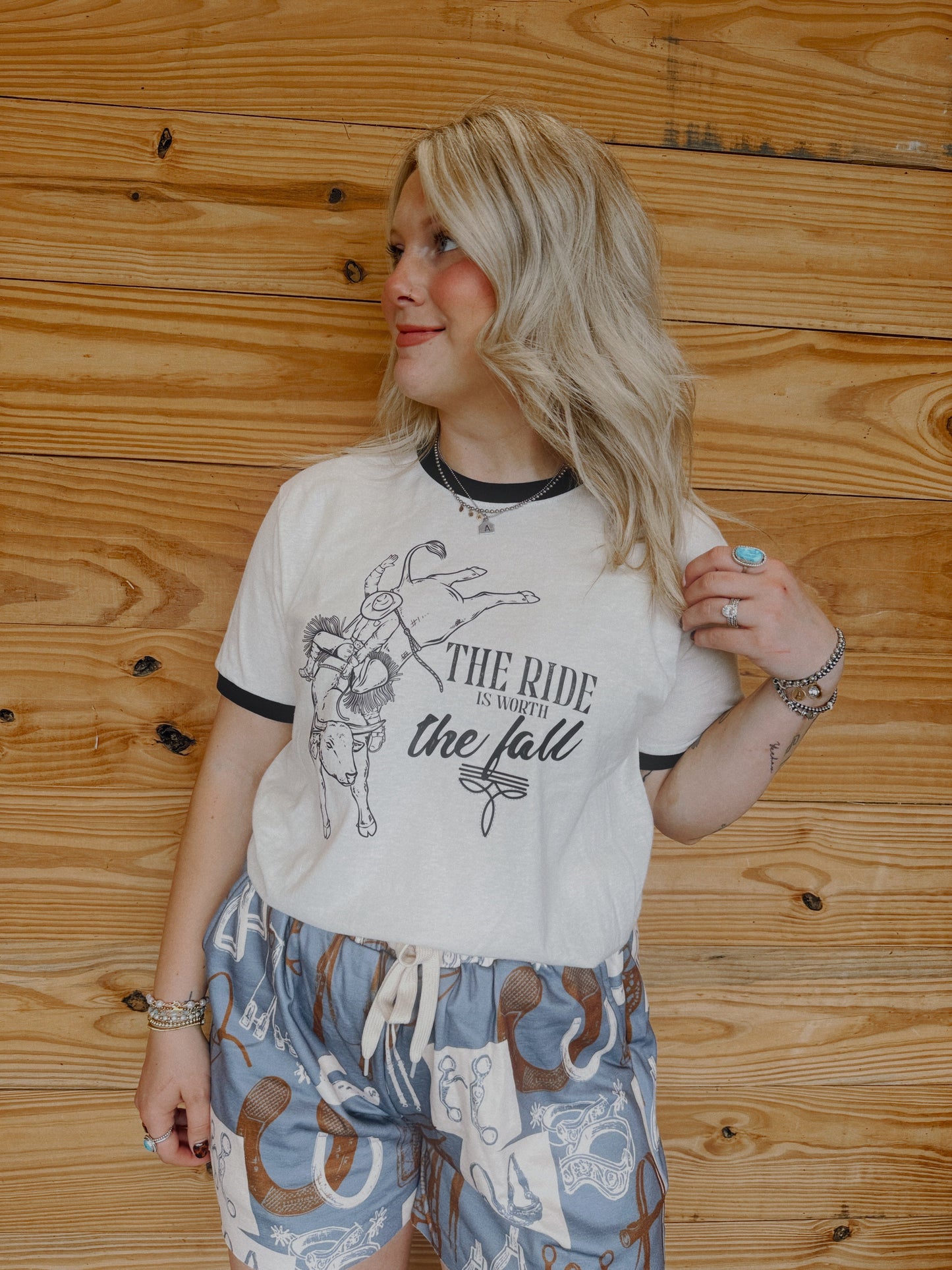 WORTH THE FALL: RINGER TEE