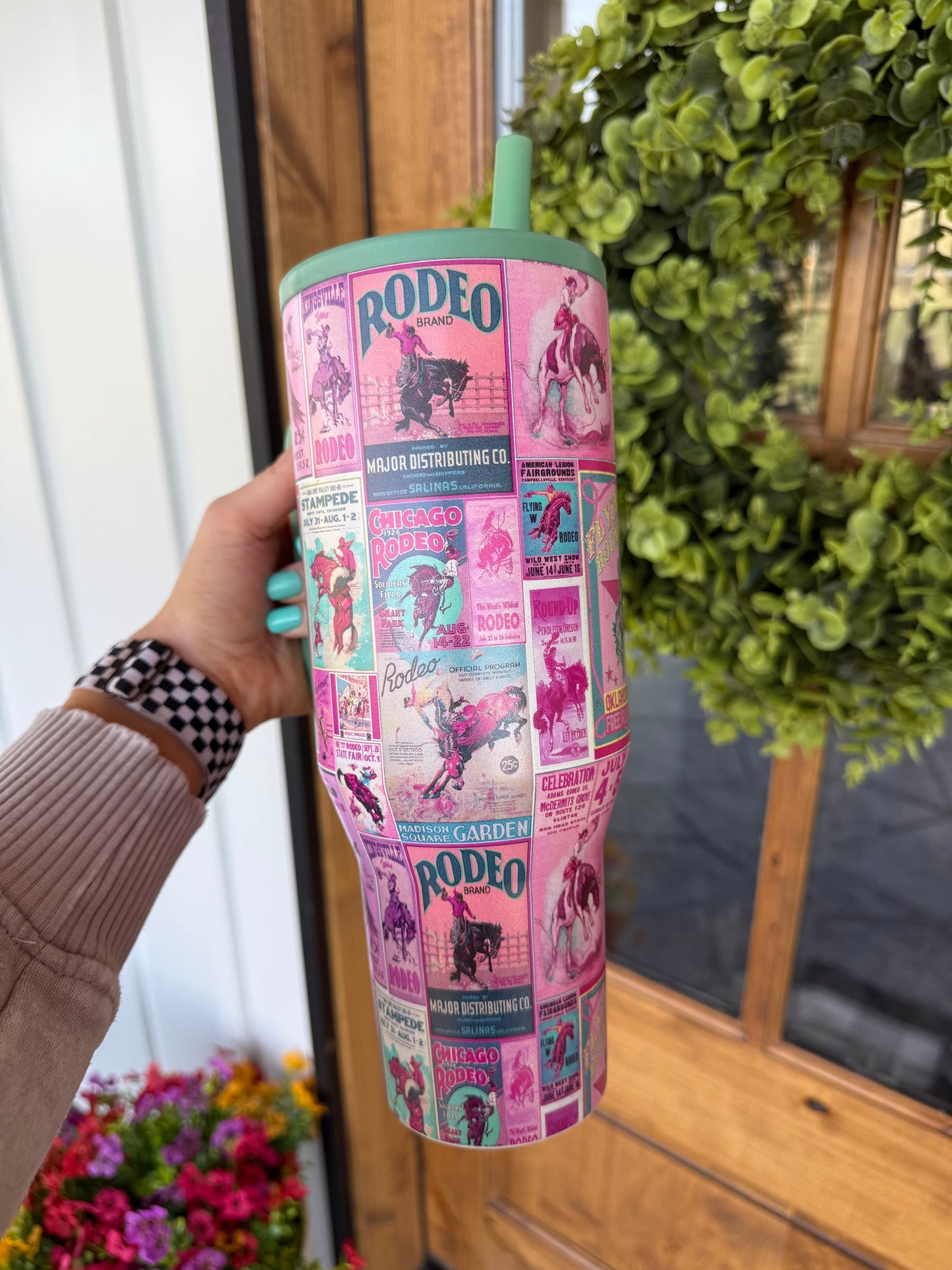 Pink Rodeo Poster Tumbler (32 & 40 oz)