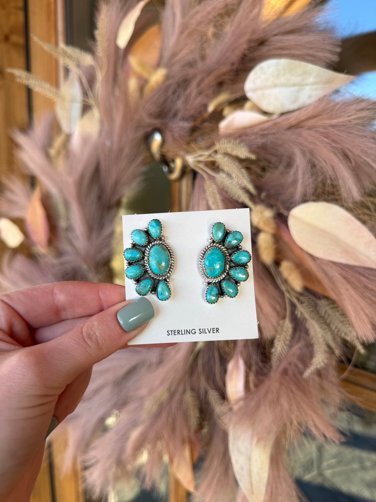 Bonnie Genuine Kingman Studs