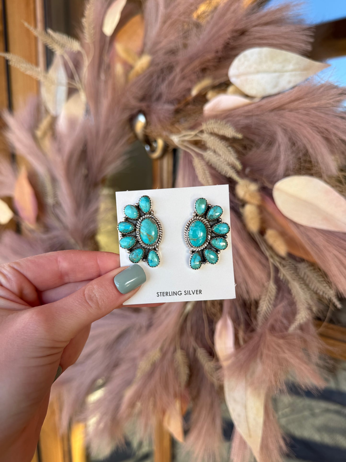 Bonnie Genuine Kingman Studs