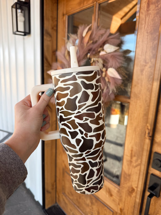 Duck Camo 40 oz Tumbler