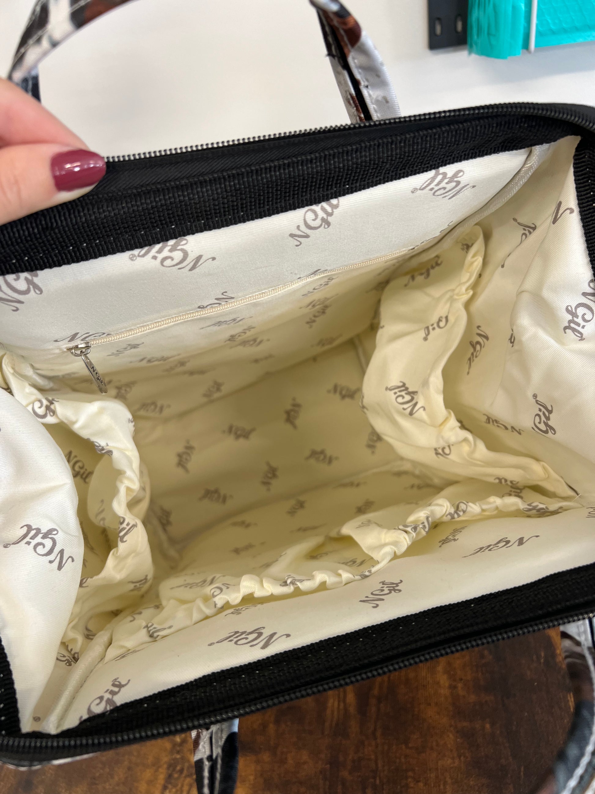 Louis Vuitton cow print diaper bag｜TikTok Search