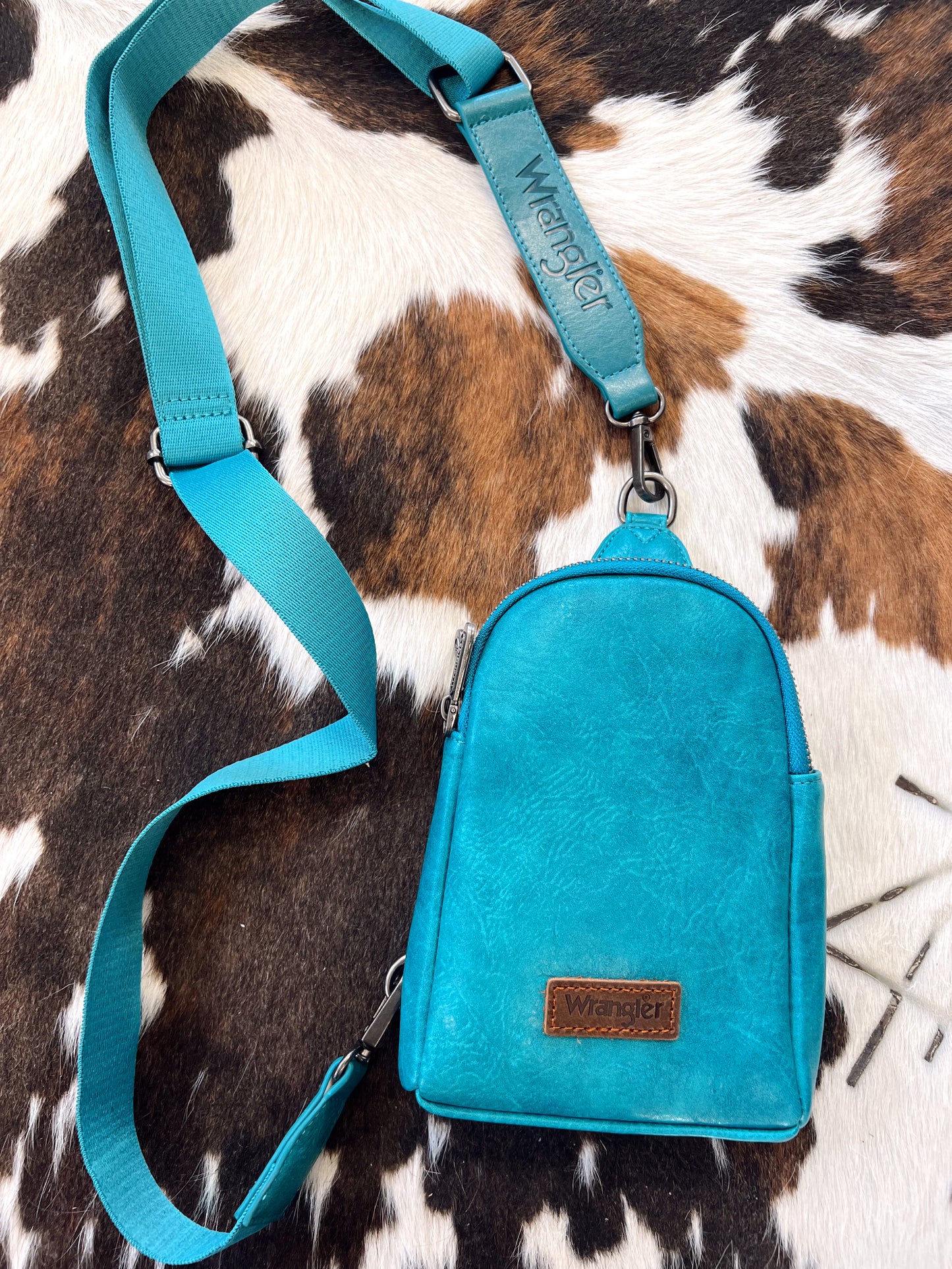 Wrangler Sling Bag - Turquoise