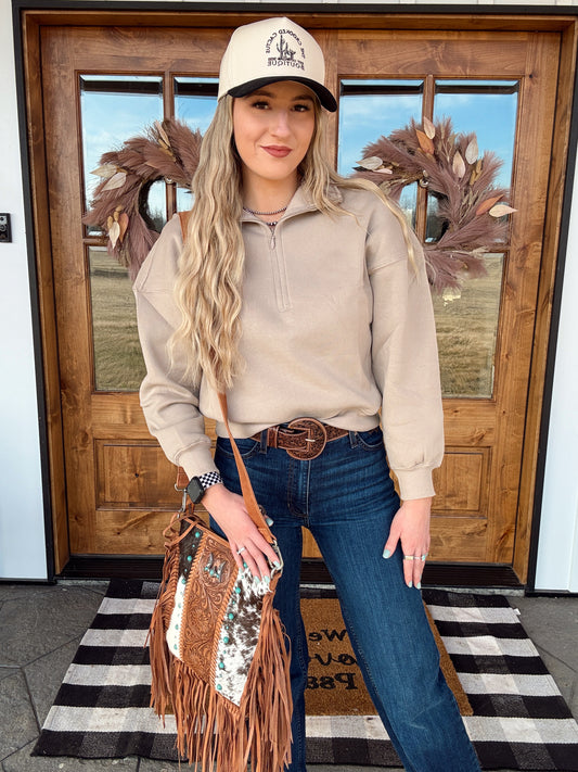 Abigail Quarter Zip