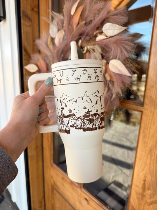 Cattle Talk 32 oz Tumbler