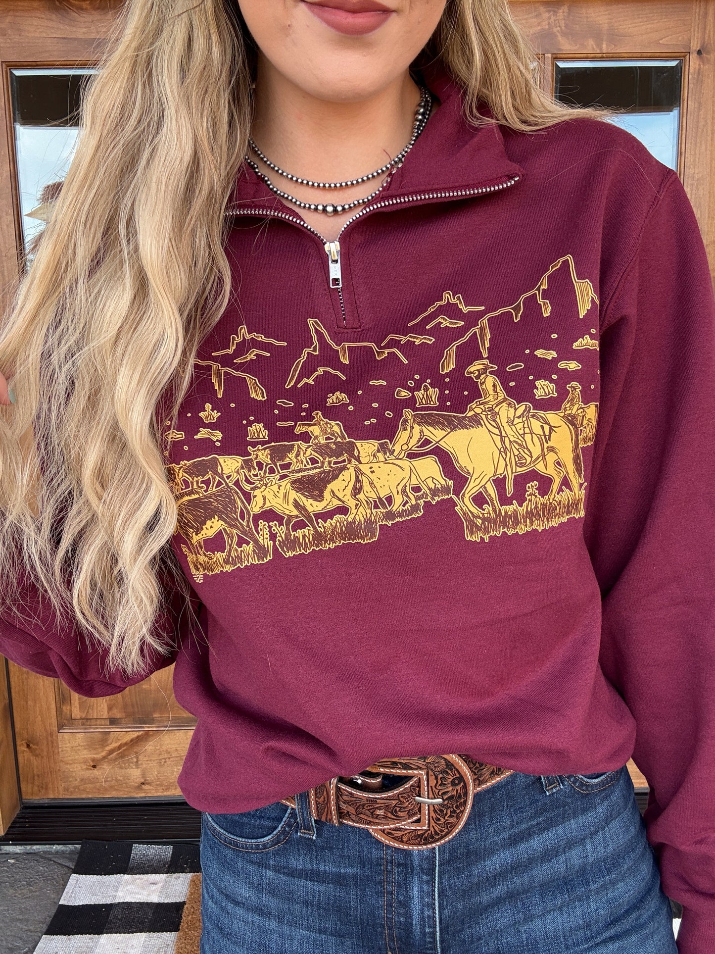 Cattle Drive Quarter Zip
