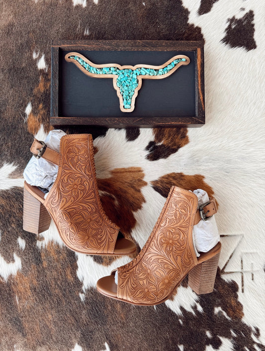 Dalton Ridge Leather High Heels