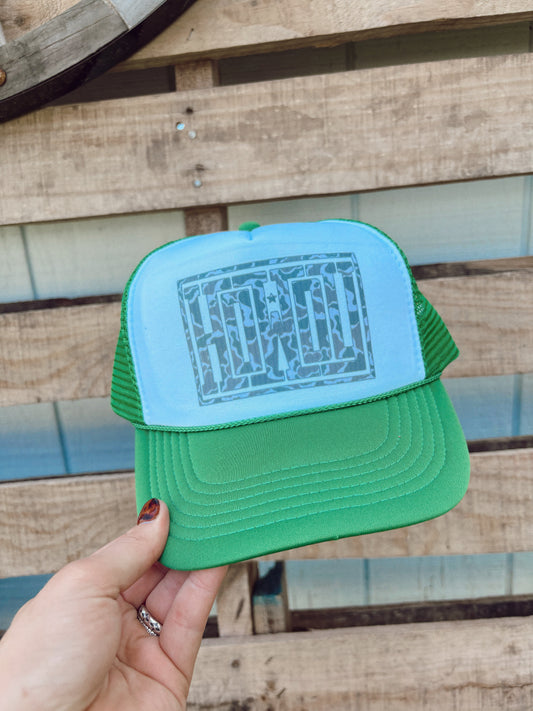 DISTRESSED HOWDY CAP