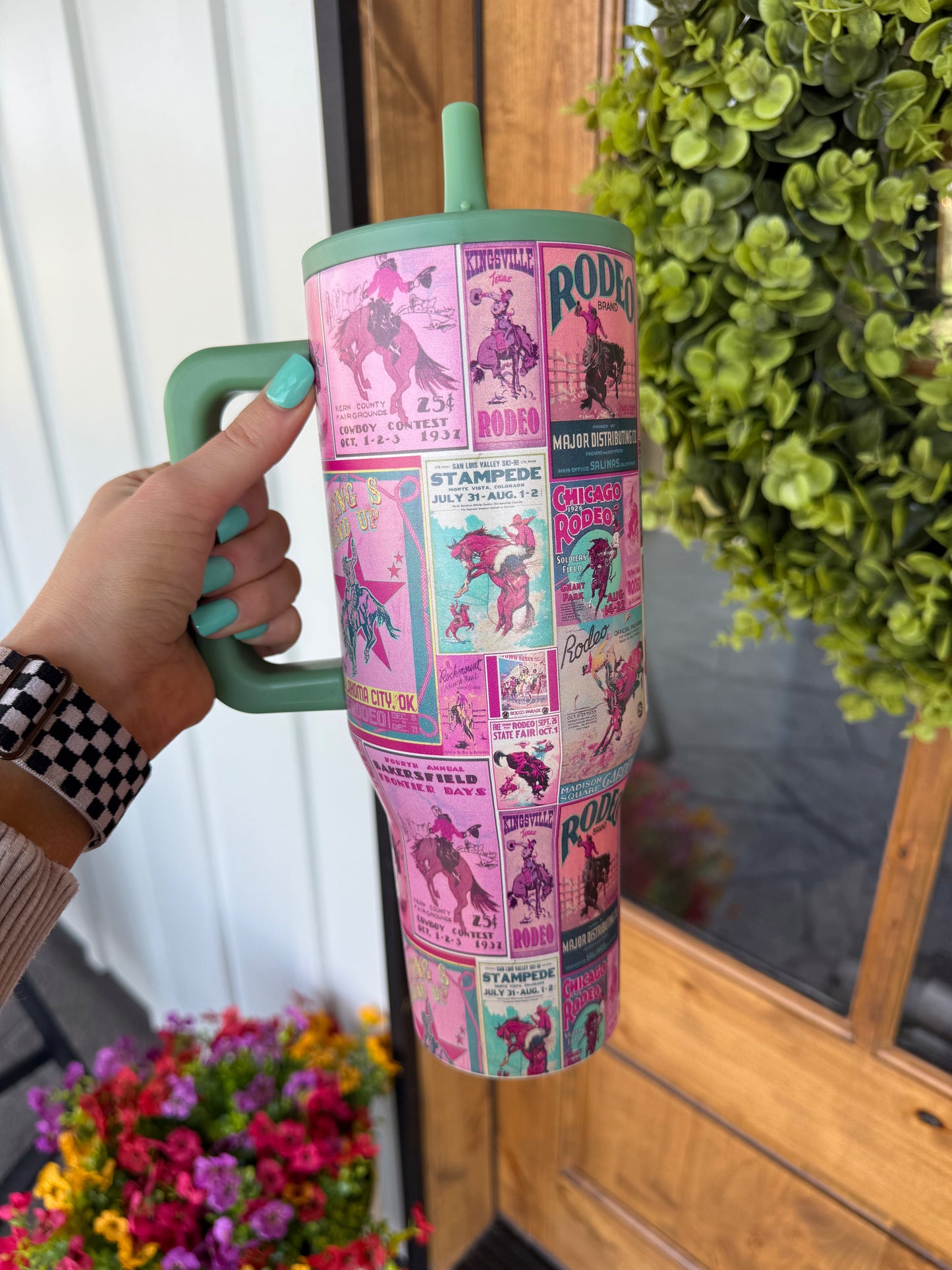 Pink Rodeo Poster Tumbler (32 & 40 oz)