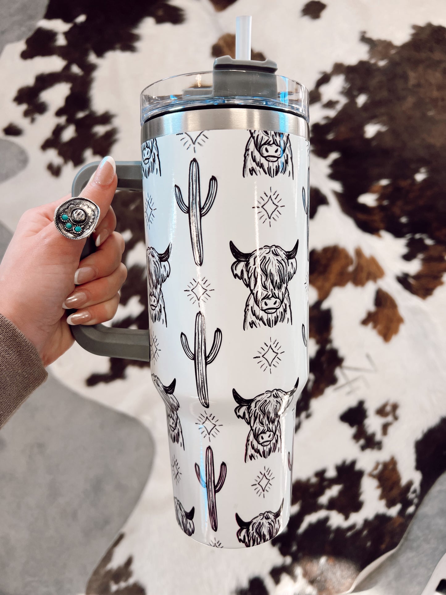 Highland & Cactus 40 oz Punchy Tumbler