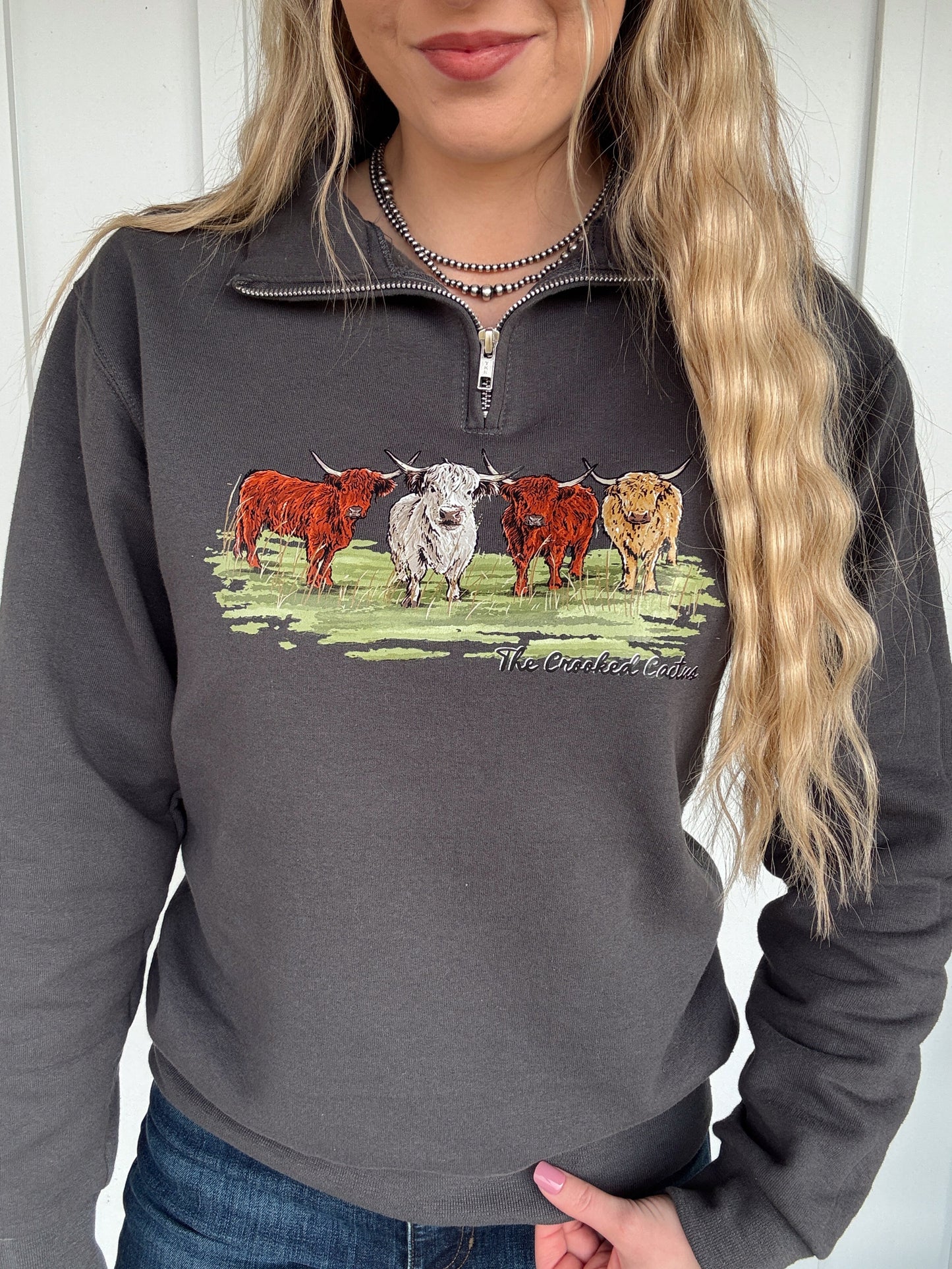 THE HIGHLAND HERD 1/4 ZIP