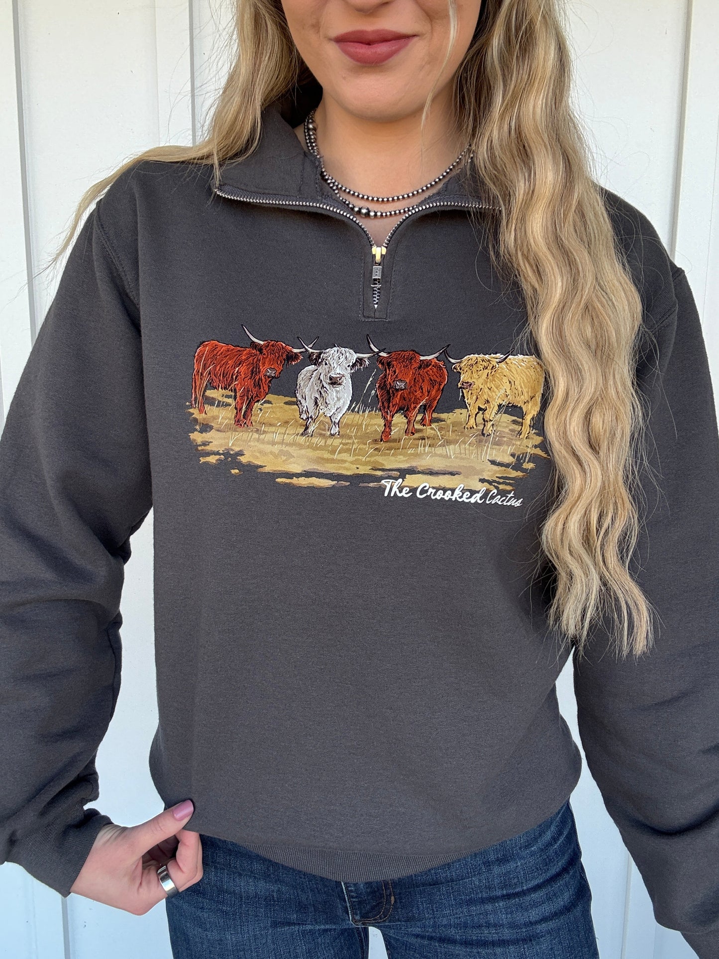 FALL HIGHLAND HERD 1/4 ZIP