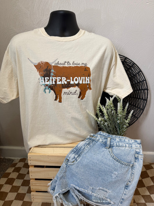 LOSE MY HEIFER-LOVING MIND: TEE