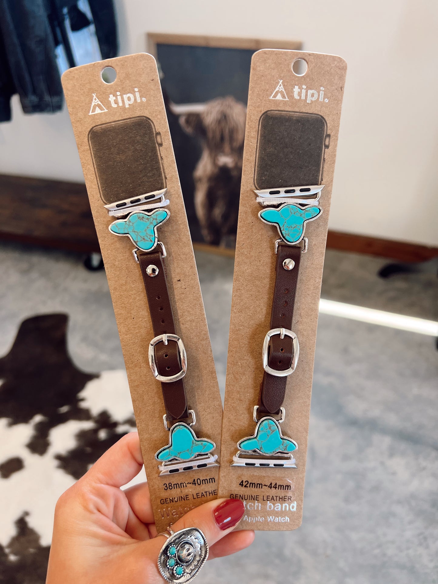 Brown Dog Apple Watch Band