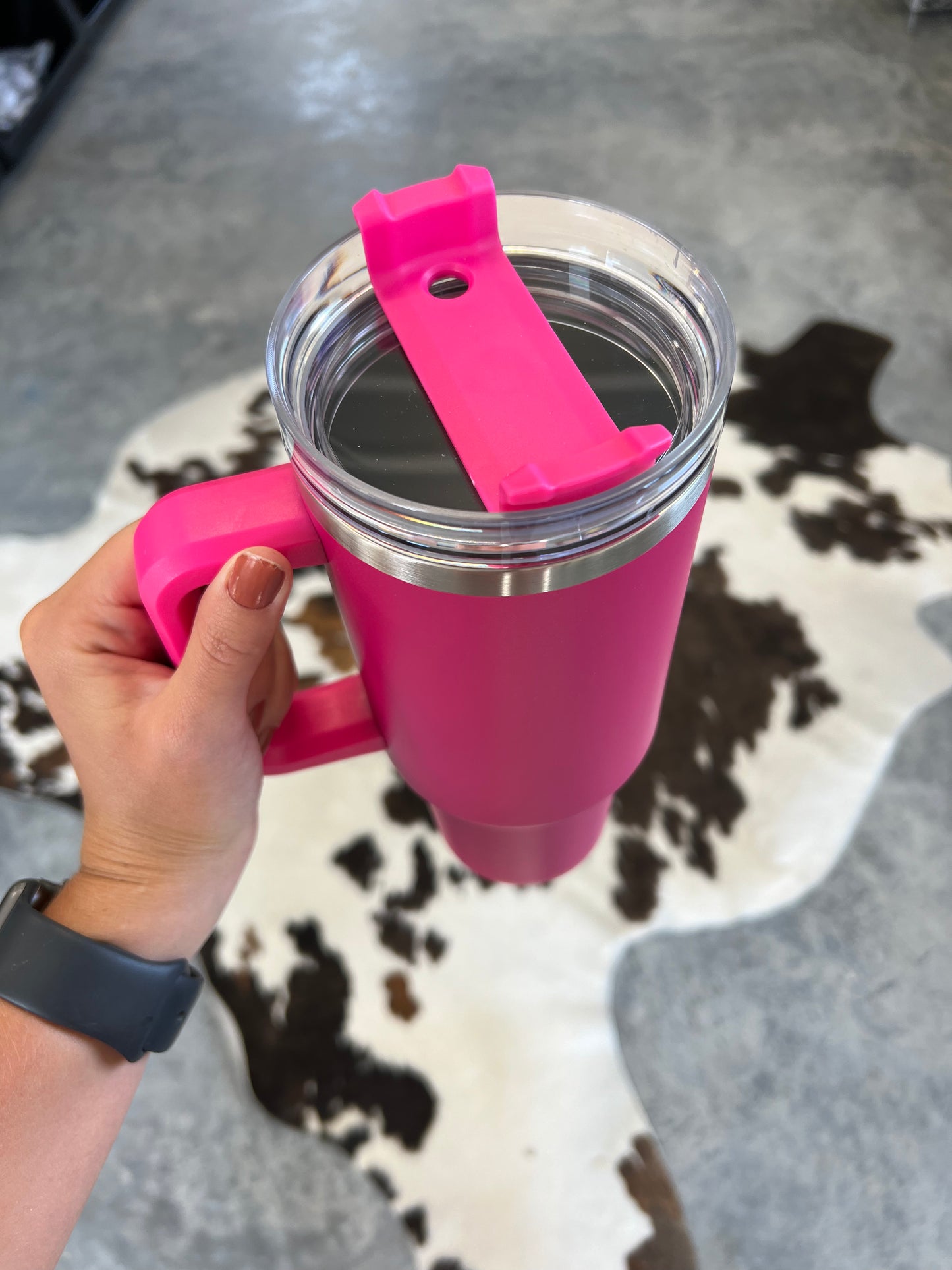 Hot Pink 40 oz Tumbler