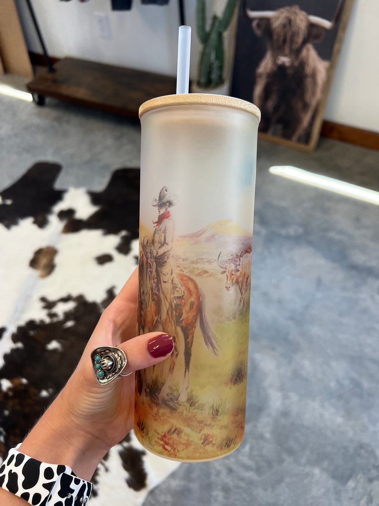 Teal 40 oz Tumbler – The Crooked Cactus Boutique