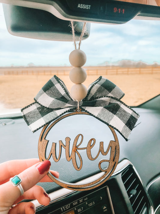 Wifey Car Charm