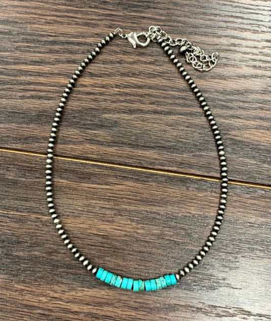 Lea Turquoise Choker