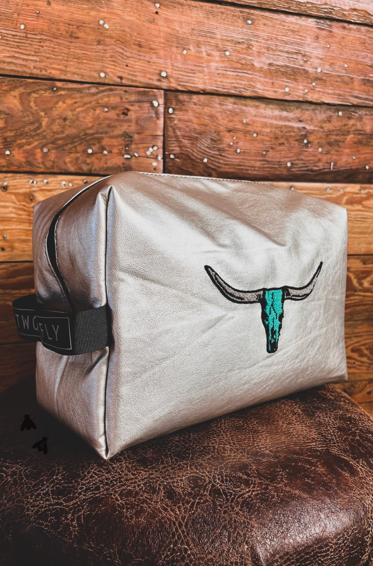 Texas Longhorn Front View - Abstract Colors Weekender Tote Bag by Hailey E  Herrera - Pixels Merch
